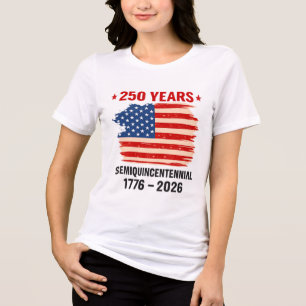 VS 250ste verjaardag Patriotisch T-shirt Amerika’s