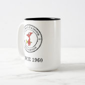 VS-33 SCHERM SINDS 1960 TWEEKLEURIGE KOFFIEMOK (Voorkant links)