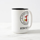 VS-33 SCHERM SINDS 1960 TWEEKLEURIGE KOFFIEMOK (Voorkant rechts)