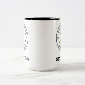 VS-33 SCHERM SINDS 1960 TWEEKLEURIGE KOFFIEMOK (Center)