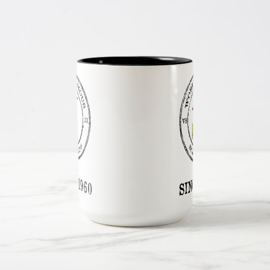 VS-33 SCHERM SINDS 1960 TWEEKLEURIGE KOFFIEMOK (Center)