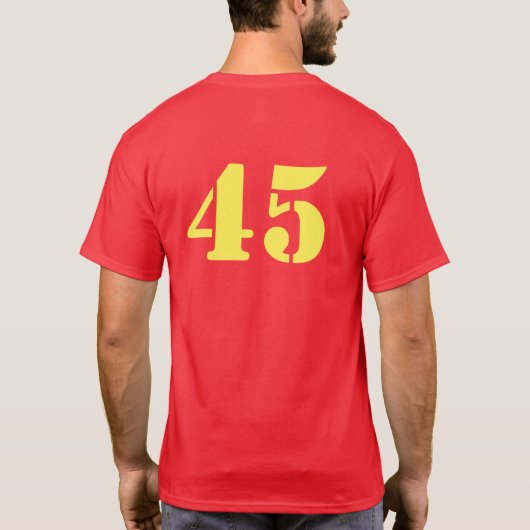 VS 45 Donald Trump T-shirt (Achterkant)