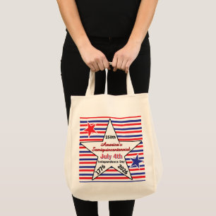 VS 4 juli Semi-quincentennial Tote Bag