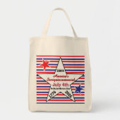 VS 4 juli Semi-quincentennial Tote Bag (Voorkant)