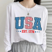 VS 4 juli Shirt, Patriottisch geschenk voor haar T-shirt