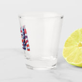 VS 4 juli Shot Glass Glas (Rechts)