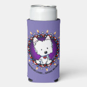 VS 4 juli Westie blikkoeler Seltzer Blikjeskoeler (Seltzer Voorkant)