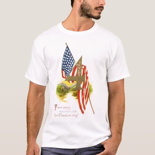 VS 4 VAN HET HOLIDAY-ONTWERP VAN JULI T-SHIRT (Voorkant)