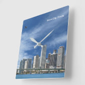 VS-Afbeelding voor Square Wall klok (Hoek)