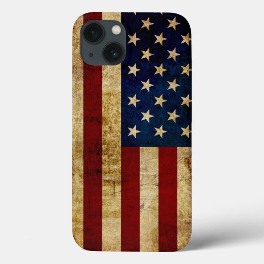 VS / Afgehaalde Vlag Case-Mate iPhone Hoesje (Achterkant)