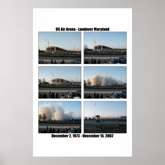 VS Air Arena Implosion Poster (Voorkant)