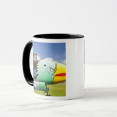 VS, Alabama, Mobile. Battleship Memorial Park Mok (Voorkant links)