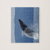 VS, Alaska, Angoon, Humpback Whale (Megaptera) Legpuzzel (Verticaal)