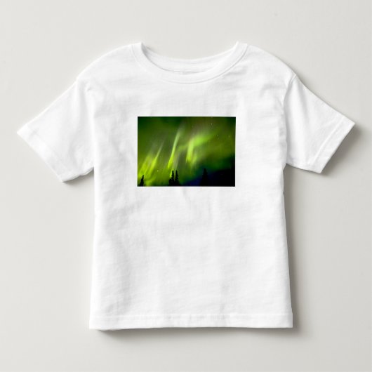 VS, Alaska, Chena Hot Springs. Aurora 3 Kinder Shirts (Voorkant)