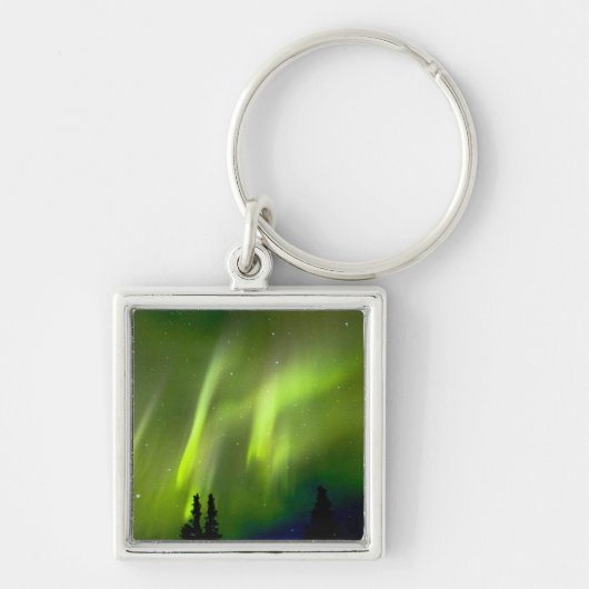 VS, Alaska, Chena Hot Springs. Aurora 3 Sleutelhanger (Voorkant)