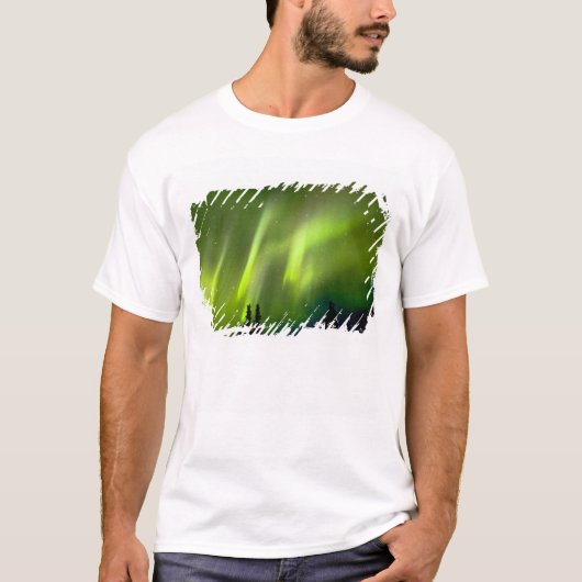 VS, Alaska, Chena Hot Springs. Aurora 3 T-shirt (Voorkant)