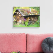 VS, Alaska, Denali National Park, Kantishna. Canvas Afdruk (Insitu (Woonkamer))