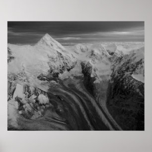 VS, Alaska, Denali National Park, Luchtfoto 3 Poster