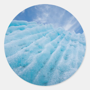 VS, Alaska, Glacier Bay National Park 4 Ronde Sticker