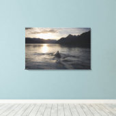 VS, Alaska, Glacier Bay National Park, Canvas Afdruk (Insitu (Houten vloer))