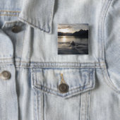 VS, Alaska, Glacier Bay National Park, Vierkante Button 5,1 Cm (In situ)