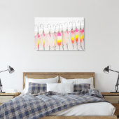 VS, Alaska, Hoonah. Commerciële zalmvisserij Canvas Afdruk (Insitu (Slaapkamer))