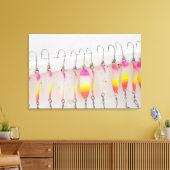 VS, Alaska, Hoonah. Commerciële zalmvisserij Canvas Afdruk (Insitu (Woonkamer))