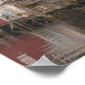 VS, Alaska, Ketchikan, Creek Street, centrum Poster (Hoek)