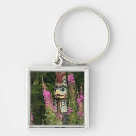 VS, Alaska, Ketchikan, Totem Bight State Sleutelhanger (Voorkant)