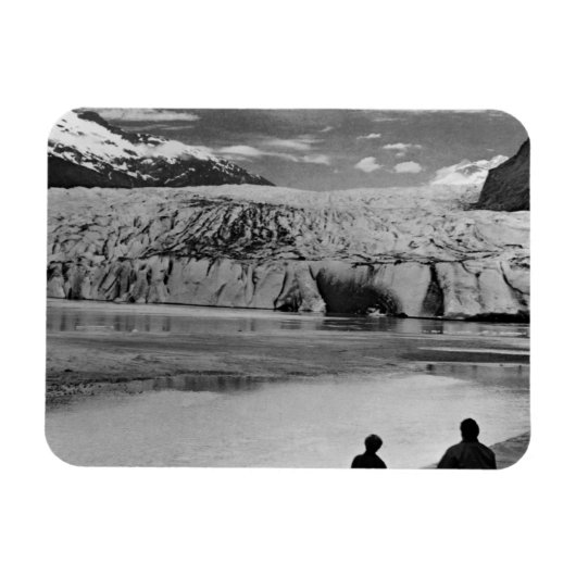  VS Alaska Mendenhall glacier Juneau 1970 Magneet (Horizontaal)