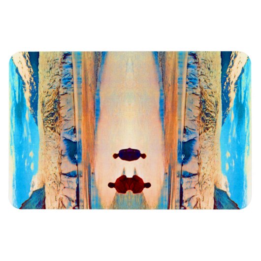  VS Alaska Mendenhall glacier Juneau Magneet (Horizontaal)