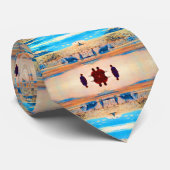 VS Alaska Mendenhall glacier Juneau Stropdas (Opgerold)