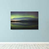 VS, Alaska, poolcirkel, Bettles. De Canvas Afdruk (Insitu (Houten vloer))
