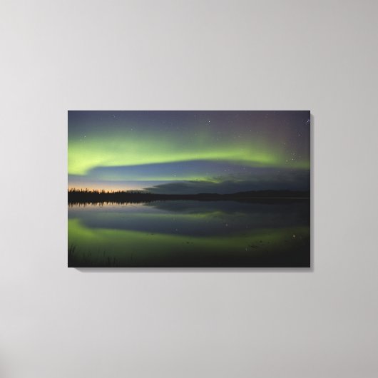 VS, Alaska, poolcirkel, Bettles. De Canvas Afdruk (Voorkant)
