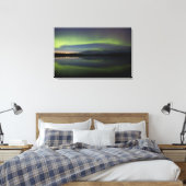 VS, Alaska, poolcirkel, Bettles. De Canvas Afdruk (Insitu (Slaapkamer))