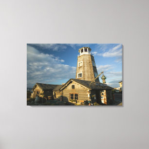 VS, ALASKA, SCHIEREILAND KENAI, HOMER: Homer Spit Canvas Afdruk