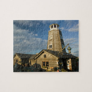 VS, ALASKA, SCHIEREILAND KENAI, HOMER: Homer Spit Legpuzzel