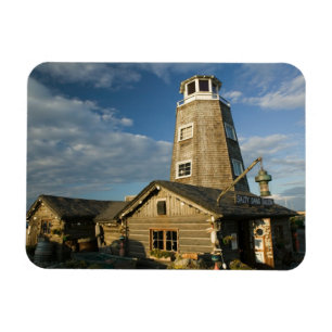 VS, ALASKA, SCHIEREILAND KENAI, HOMER: Homer Spit Magneet
