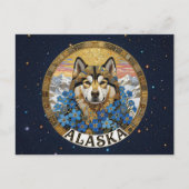 VS Alaska staatssymbolen Briefkaart (Voorkant)