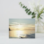 VS, Alaska, Zuidoost bij Ketchikan, zonsondergang. Briefkaart (Staand voorkant)