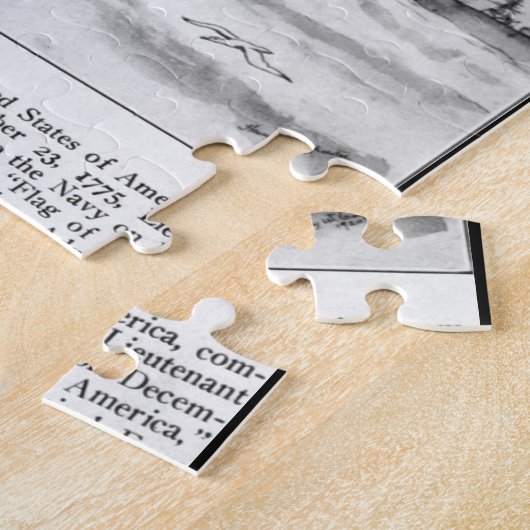 VS Alfred. Het eerste slagschip ever_War Afbeeldin Legpuzzel (Zijkant)