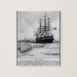 VS Alfred. Het eerste slagschip ever_War Afbeeldin Legpuzzel