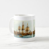 VS Alfred Navy Ship van Nowland Van Powell Koffiemok (Voorkant links)