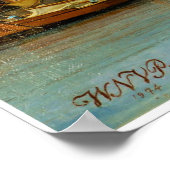 VS Alfred Navy Ship van Nowland Van Powell Poster (Hoek)