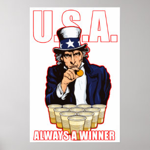 "VS: Altijd een Poster van de Winner" Beer Pong