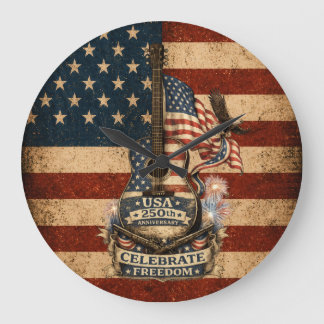 VS Amerika 250e Verjaardag Retro Vintage Grote Klok