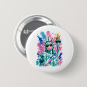 VS Amerika 250e verjaardag vrijheid Ronde Button 5,7 Cm (Voorkant /achterkant)