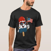 VS 'Amerika 4 juli Mannen Vrouwen Kinder Funny Pat T-shirt (Voorkant)