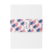 VS AMERIKA Johannes 3:16 Trouwfeest Uitnodigingen Wikkel (Achterkant Voorbeeld)