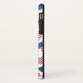 VS Amerika Vlag Monogram Overvloedig Leven Christe Case-Mate iPhone Case (Achterkant/links)